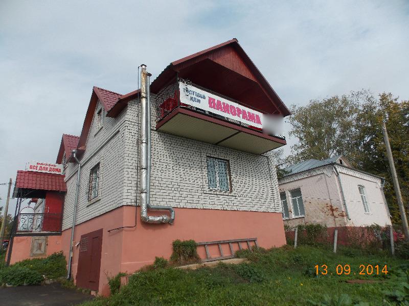 Фасад здания со стороны р. Волга