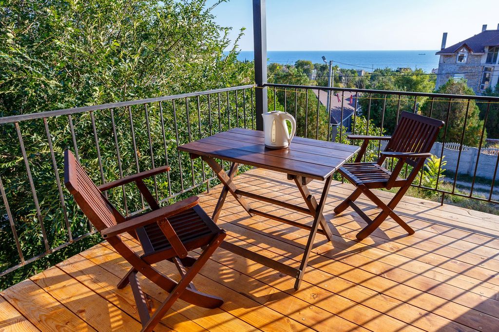 Двухместный номер с 1 кроватью эконом с видом на море