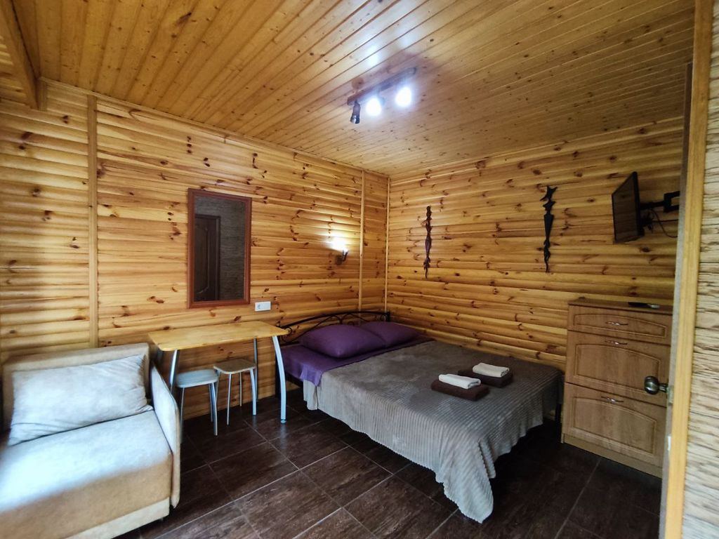 Двухместный номер с 1 кроватью студия без балкона