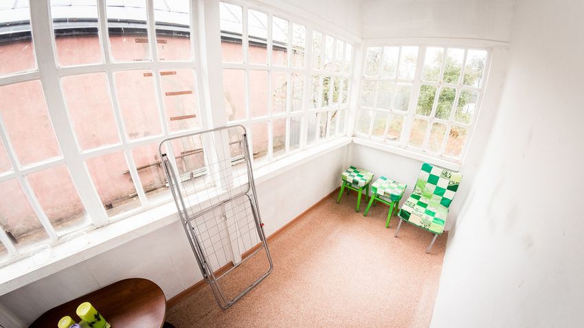 Солнечная веранда для романтических вечеров