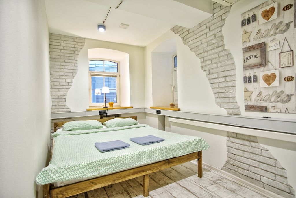 Двухместный номер с 1 кроватью с общей ванной комнатой