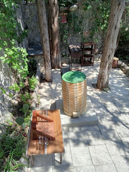 Зона барбекю. Тандыр, Мангал.