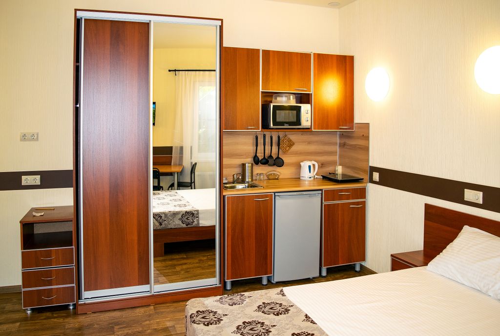 Двухместный номер с 1 кроватью студия