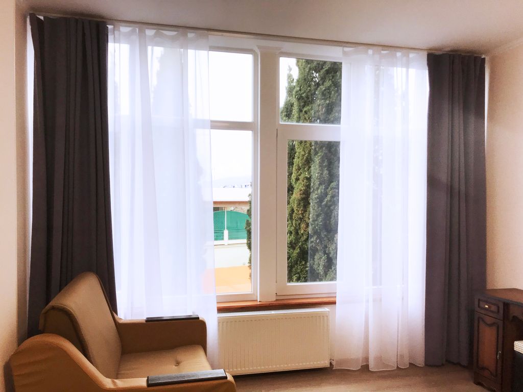 Двухместный с 1 кроватью улучшенный с видом на горы