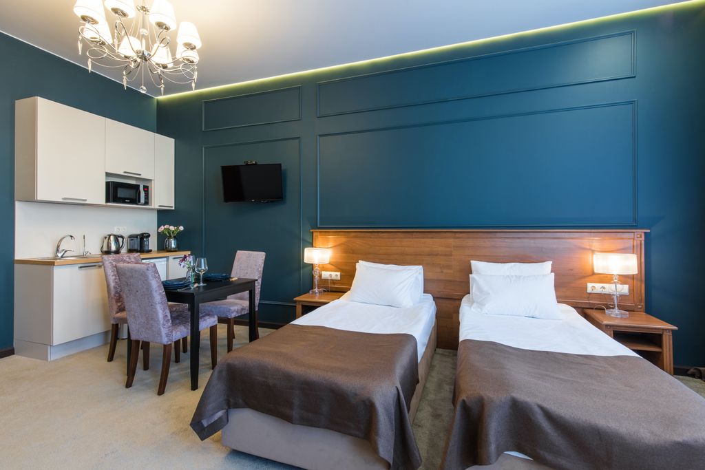 Трёхместный номер делюкс с одним или двумя дополнительными местами