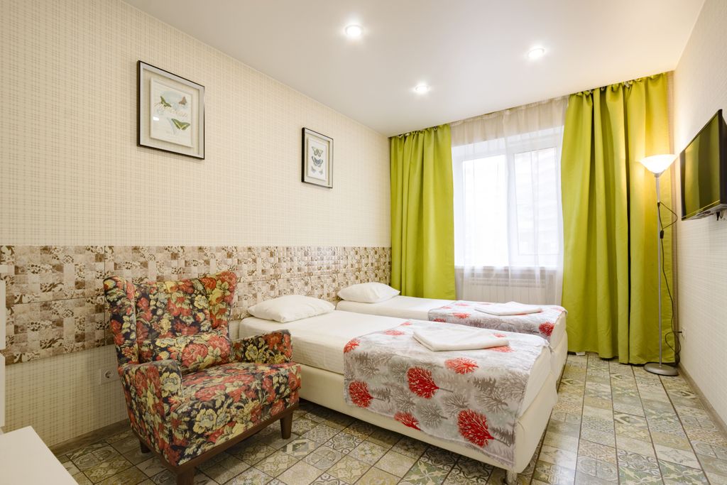 Двухместный номер с 2 отдельными кроватями стандарт