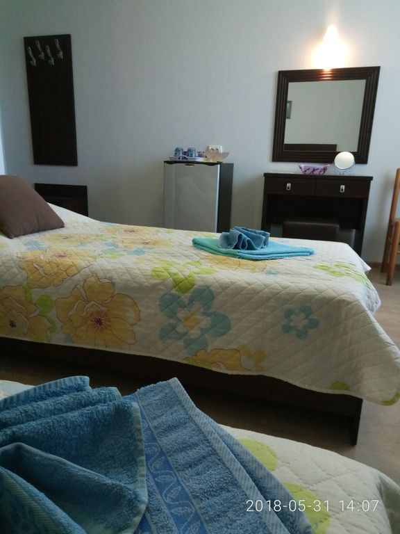 Двухместный номер с 2 отдельными кроватями стандарт с видом на горы