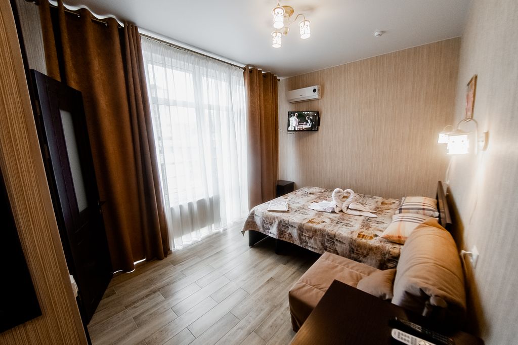 Двухместный номер с 1 кроватью Стандартный на 1, 2, 3 этаже