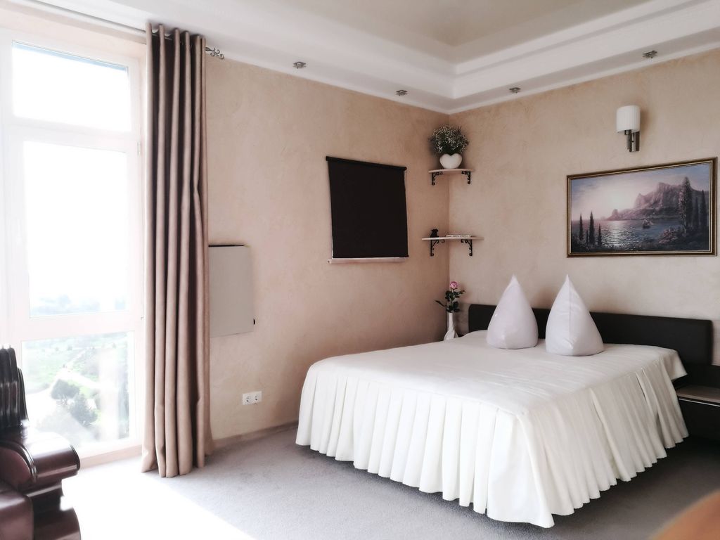 Двухместный номер с 1 кроватью с мини-кухней и видом на море