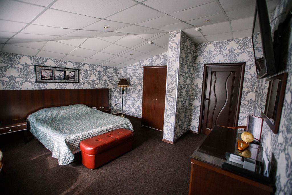 Двухместный номер с 1 кроватью люкс с видом на город