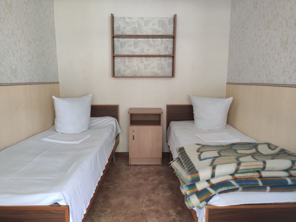 Двухместный номер с 2 отдельными кроватями эконом