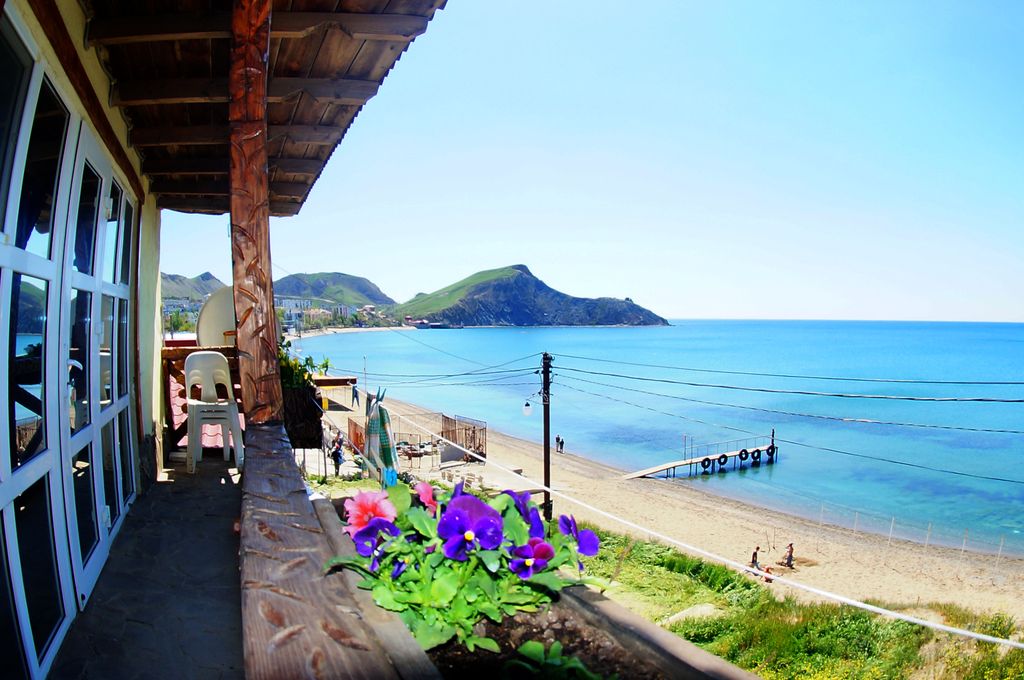 Семейный номер Студия с видом на море