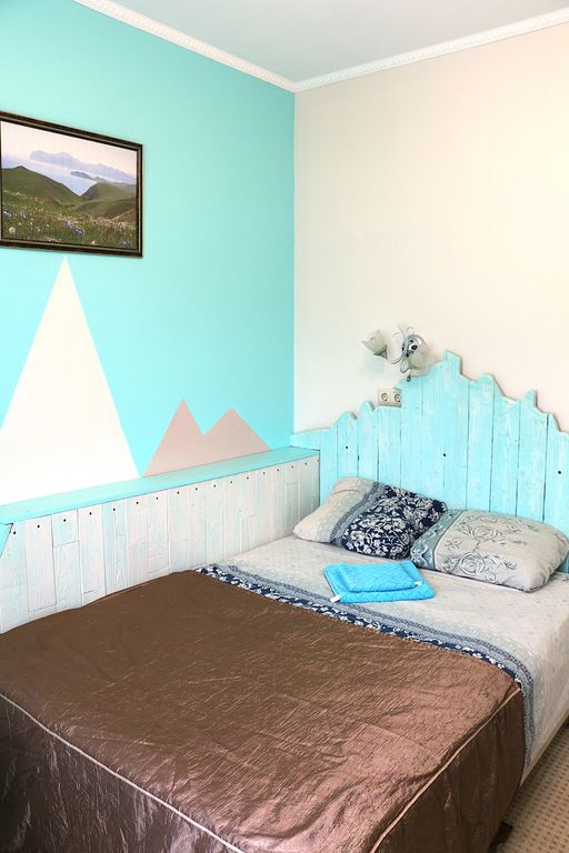 Двухместный номер с 1 кроватью стандарт с видом на горы