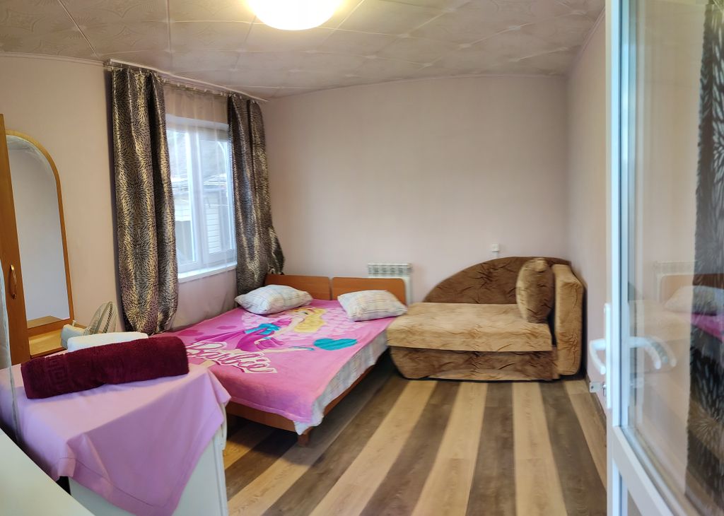 Двухместный номер с 2 отдельными кроватями улучшенный с видом на горы