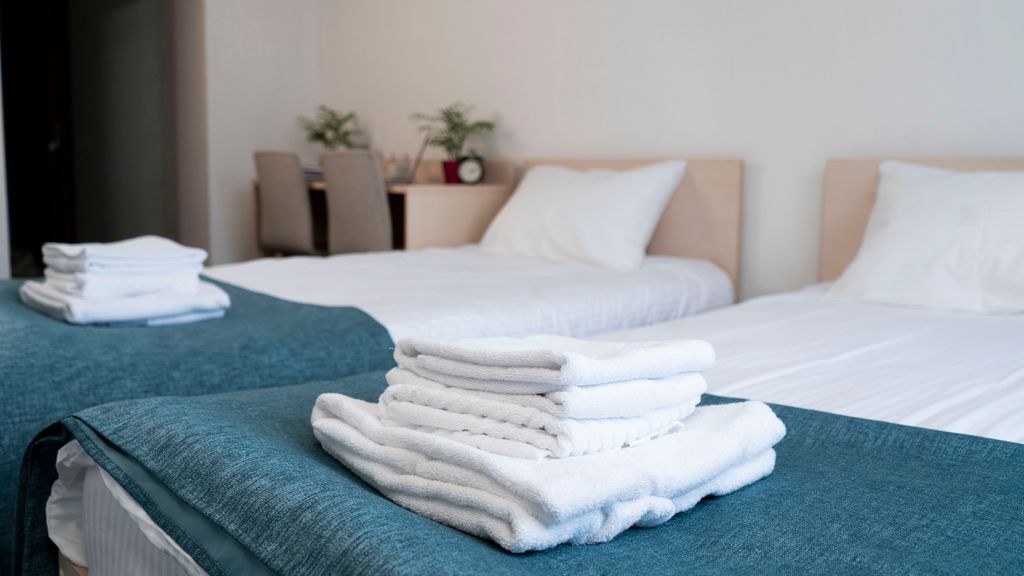 Двухместный номер с 2 отдельными кроватями стандарт с видом на город