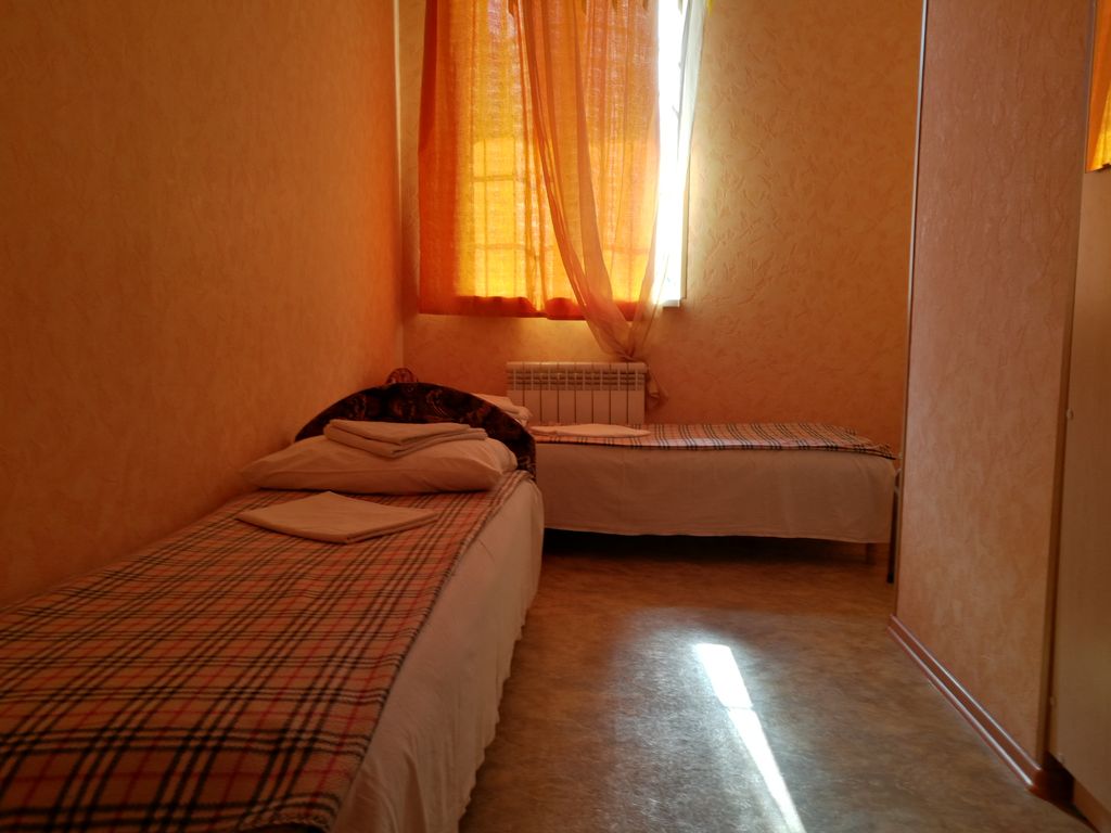 Двухместный номер с 2 отдельными кроватями эконом с видом на город