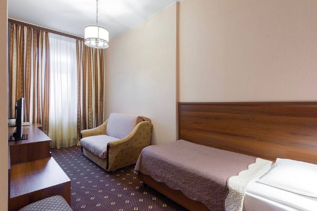 Одноместный номер стандартный однокомнатный