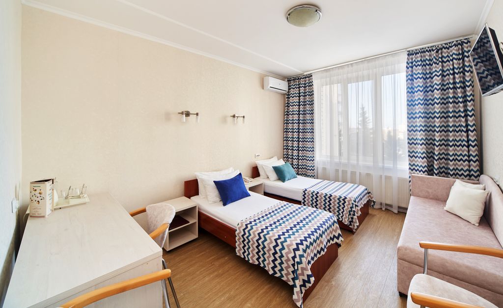 Двухместный номер с 2 отдельными кроватями комфорт