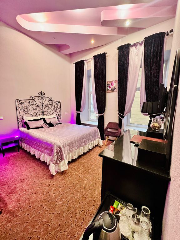 Двухместный номер с 1 кроватью стандарт с видом на город