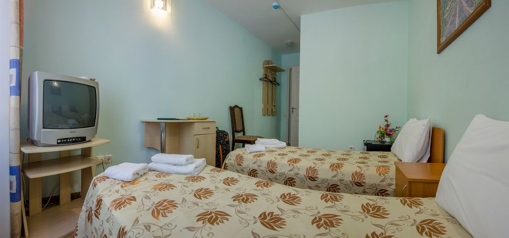 Двухместный номер с 2 отдельными кроватями стандарт с видом на лес