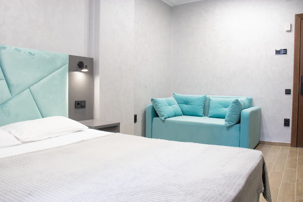 Двухместный номер с 1 кроватью Стандарт во двор