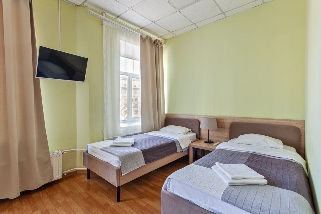 Двухместный номер с 2 отдельными кроватями комфорт с балконом