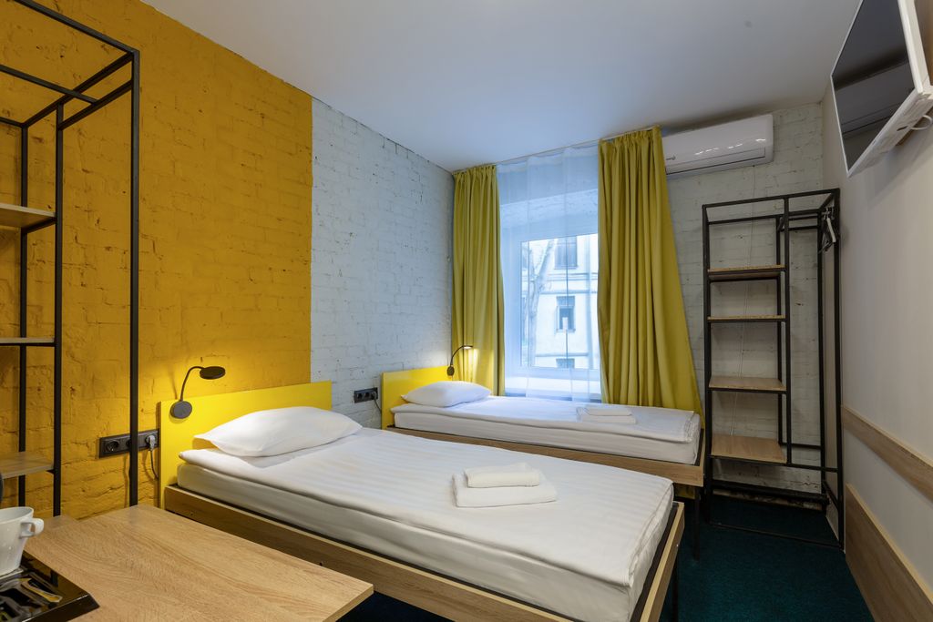 Двухместный номер с 2 отдельными кроватями 2-х Местный номер с раздельными кроватями