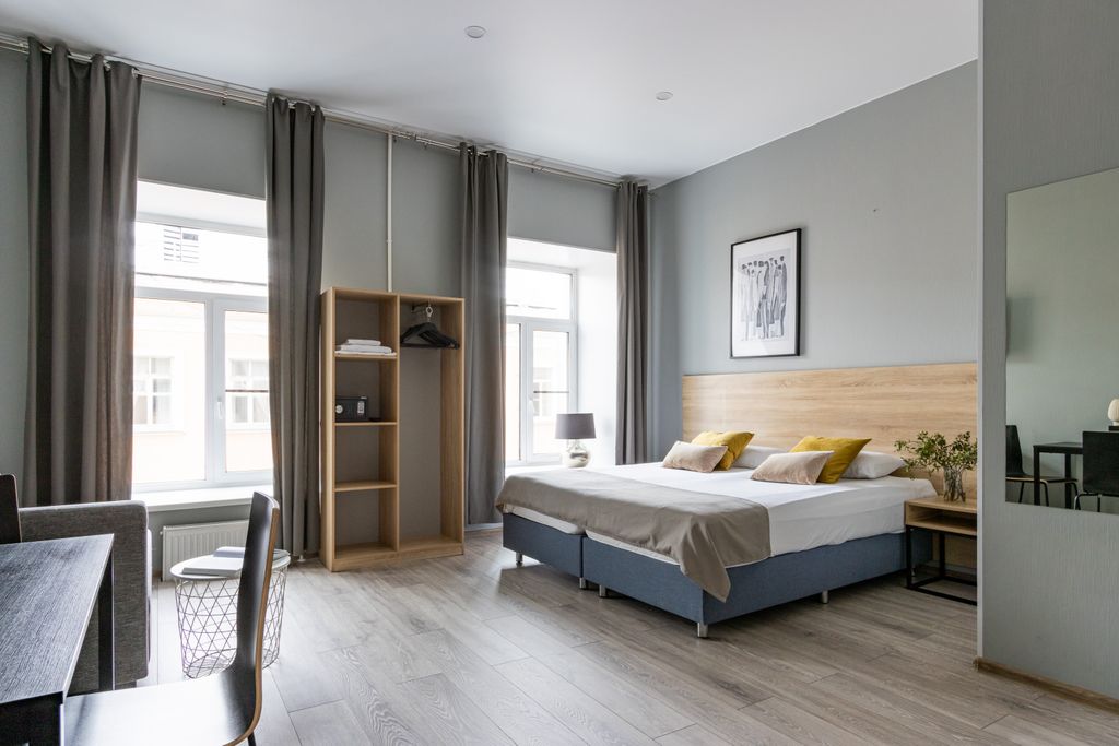 Двухместный номер с 1 кроватью Апартаменты с кухней