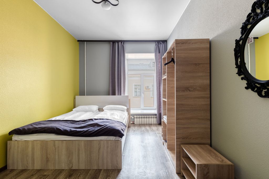 Двухместный номер с 1 кроватью стандартный с общей ванной комнатой