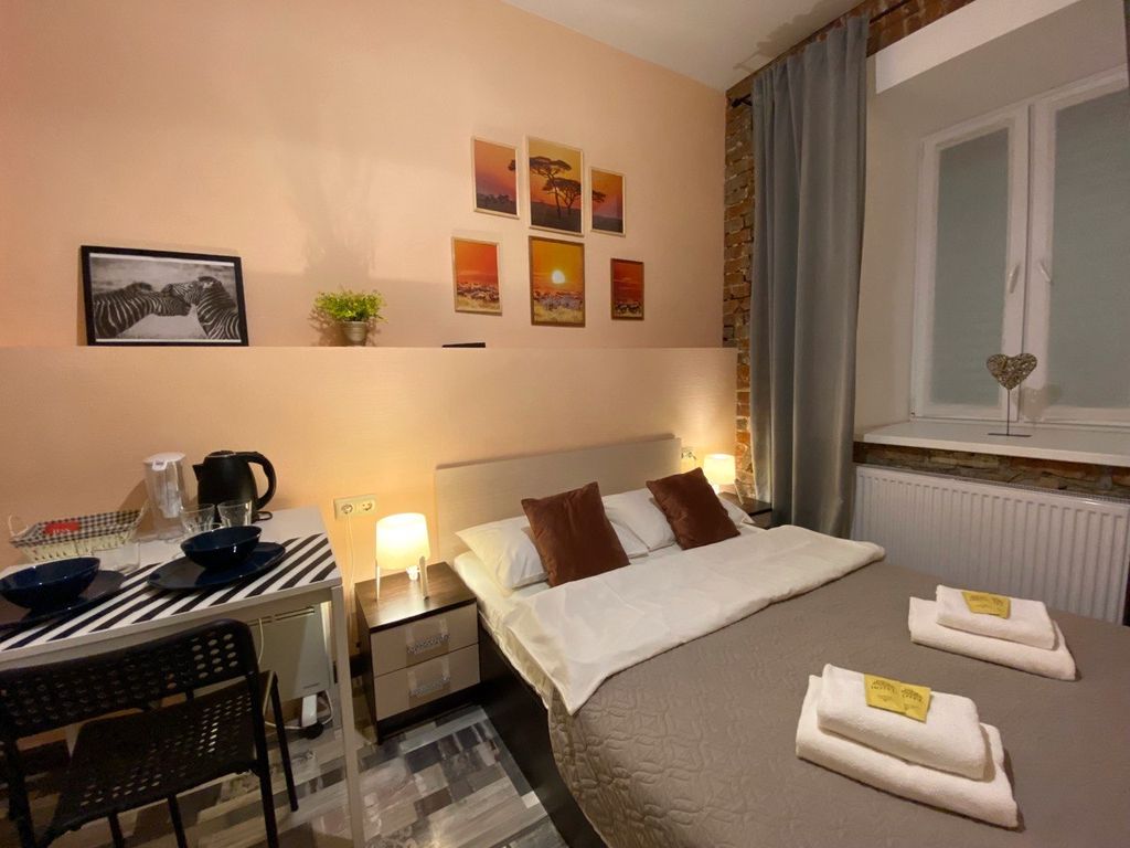 Двухместный номер с 1 кроватью с собственной ванной комнатой в уютном миниотеле