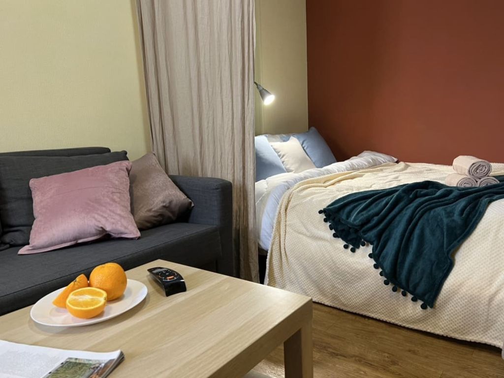 Четырёхместный Уютная студия №1 на Ватутина 39