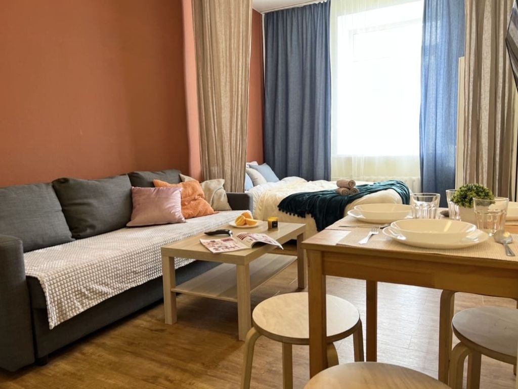 Четырёхместный уютная студия №2 на Ватутина 39