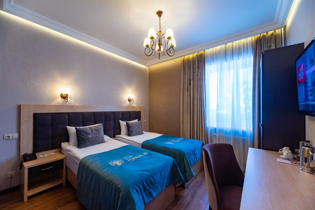 Двухместный номер с 2 отдельными кроватями стандарт с видом на город