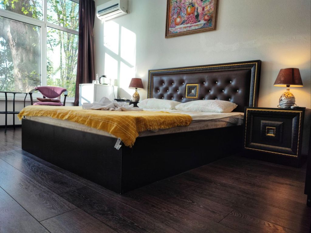 Двухместный номер с 1 кроватью люкс с видом на красивый лес