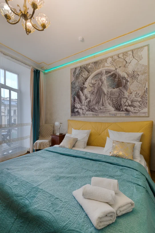 Семейный номер люкс с балконом и видом на город