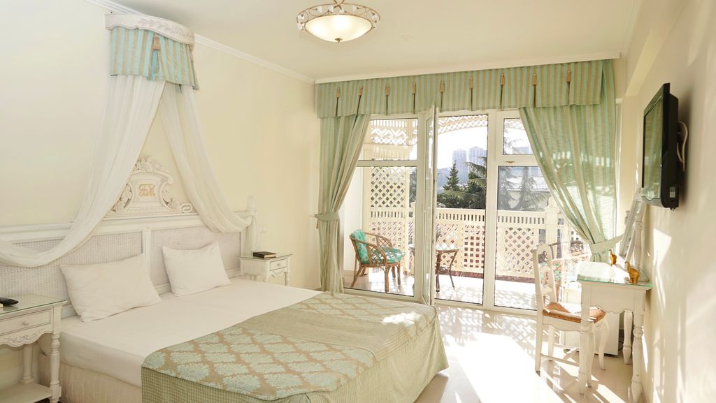 Двухместный номер с 1 кроватью стандарт с балконом