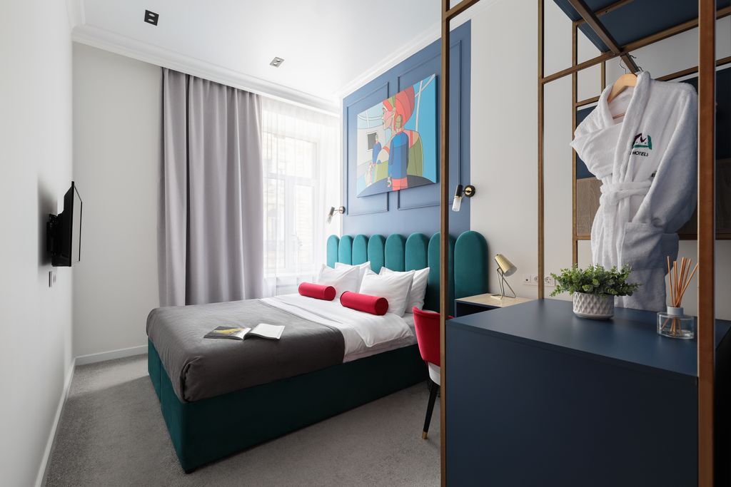 Двухместный номер с 1 кроватью стандарт с видом на город