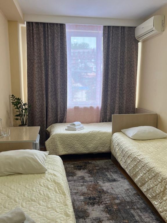 Трёхместный номер стандарт с видом на город