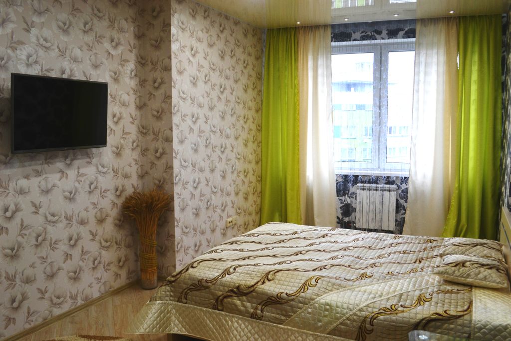 Апартаменты 2-комнатные jacuzzi 55 smarttv с кухней, балконом, панорамным видом