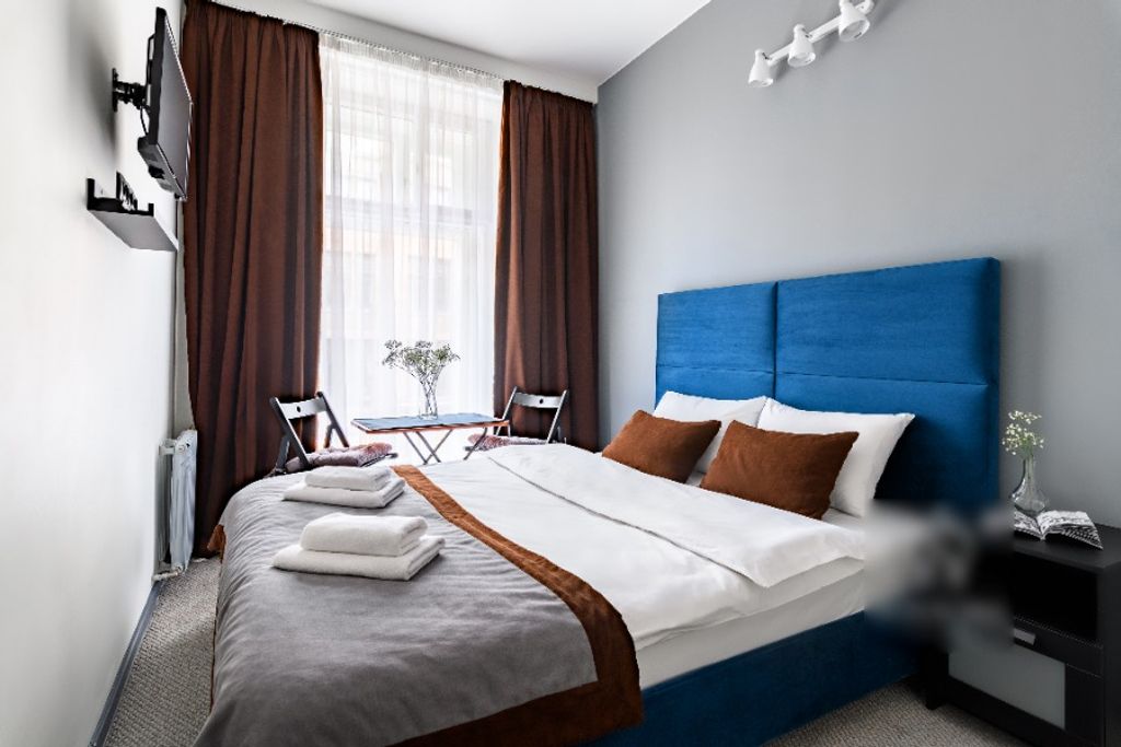 Двухместный номер с 1 кроватью стандарт с видом на город