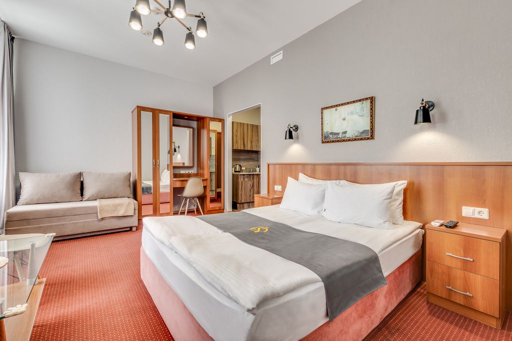 Двухместный номер с 2 отдельными кроватями улучшенный