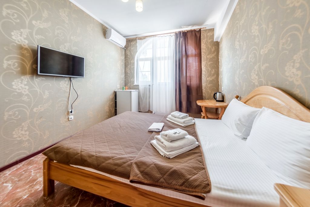 Двухместный номер с 1 кроватью делюкс с балконом и видом на море