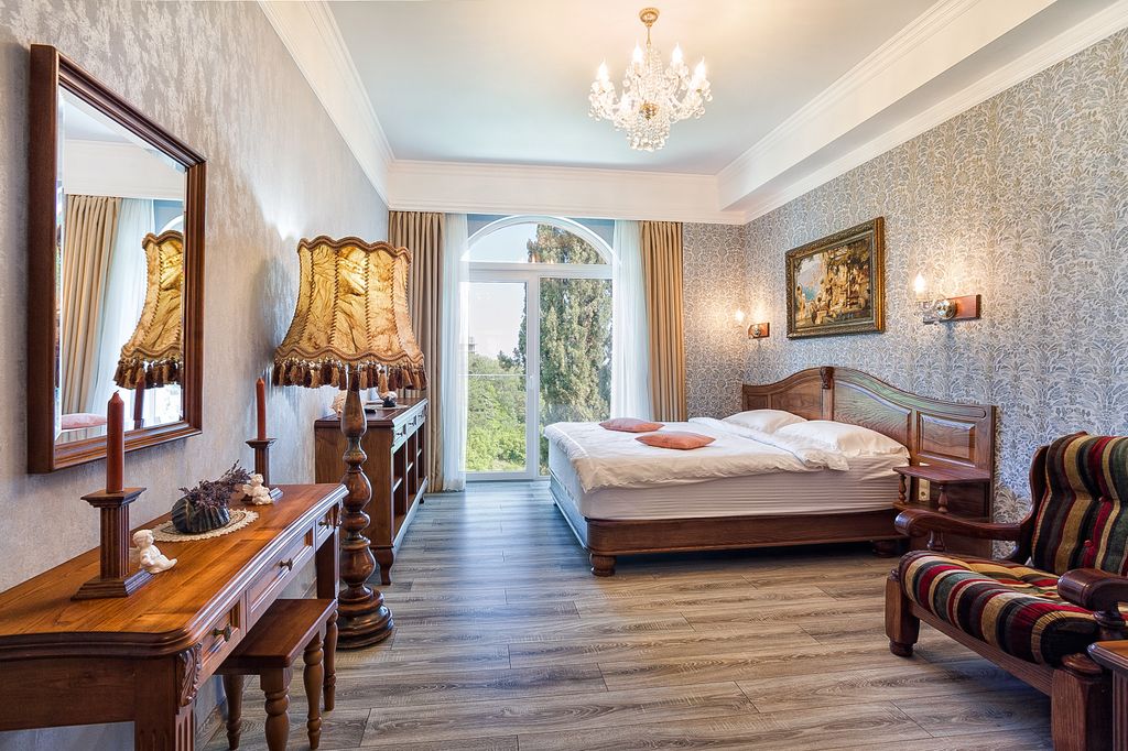 Двухместный номер с 1 кроватью делюкс с видом на море