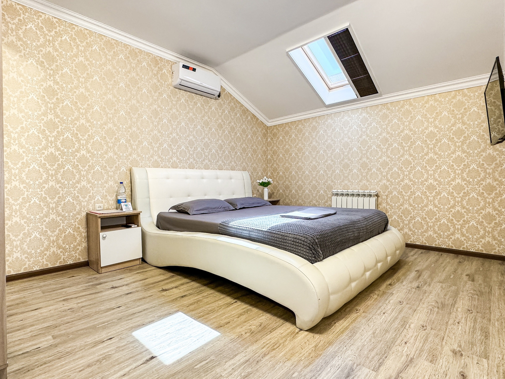 Двухместный номер с 1 кроватью однокомнатная мансарда