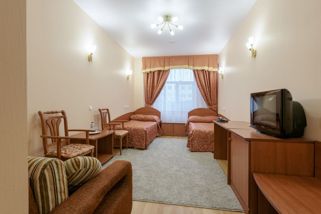 Двухместный номер с 2 отдельными кроватями комфорт