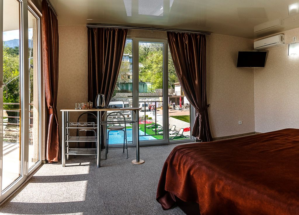 Двухместный номер с 1 кроватью стандарт с видом на море