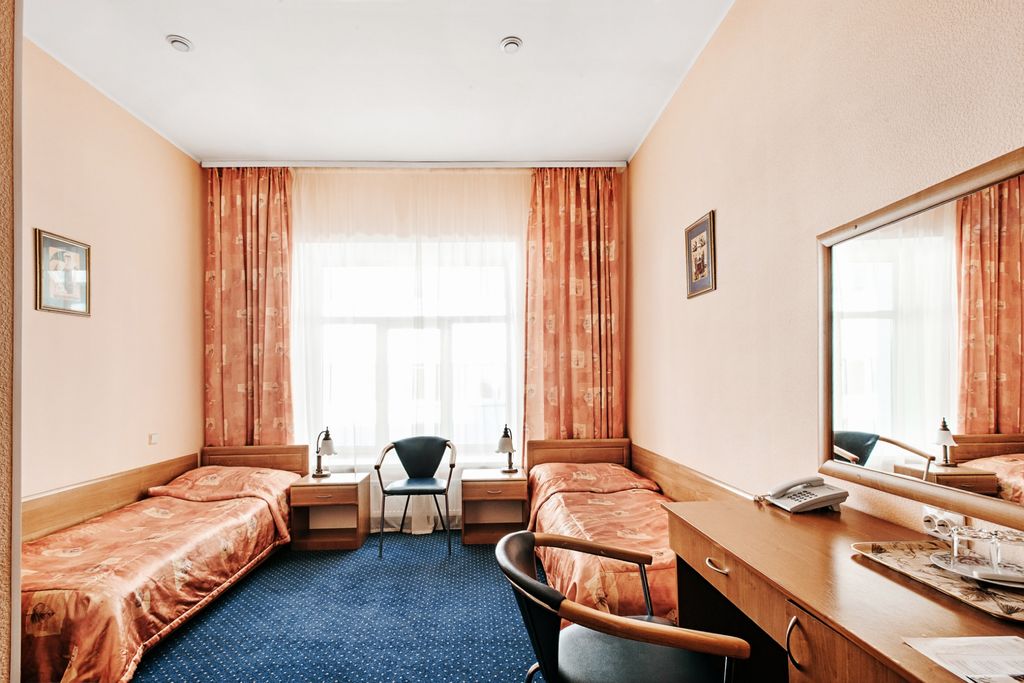 Двухместный номер с 2 отдельными кроватями Стандарт без балкона