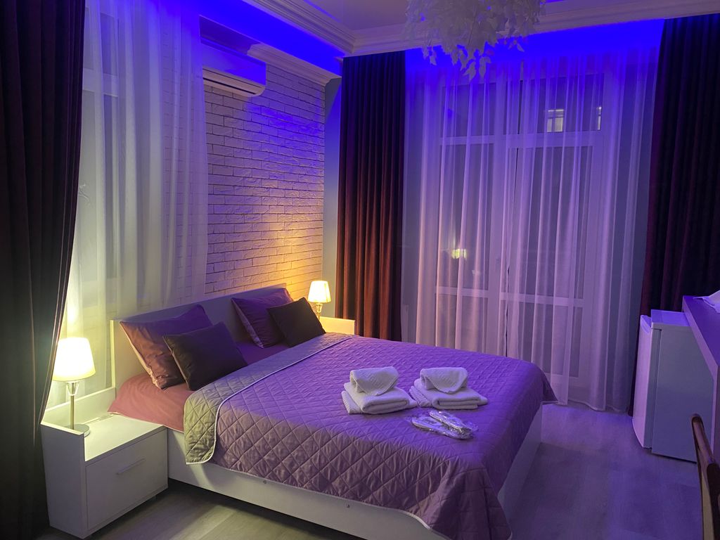 Двухместный номер с 1 кроватью Водопад