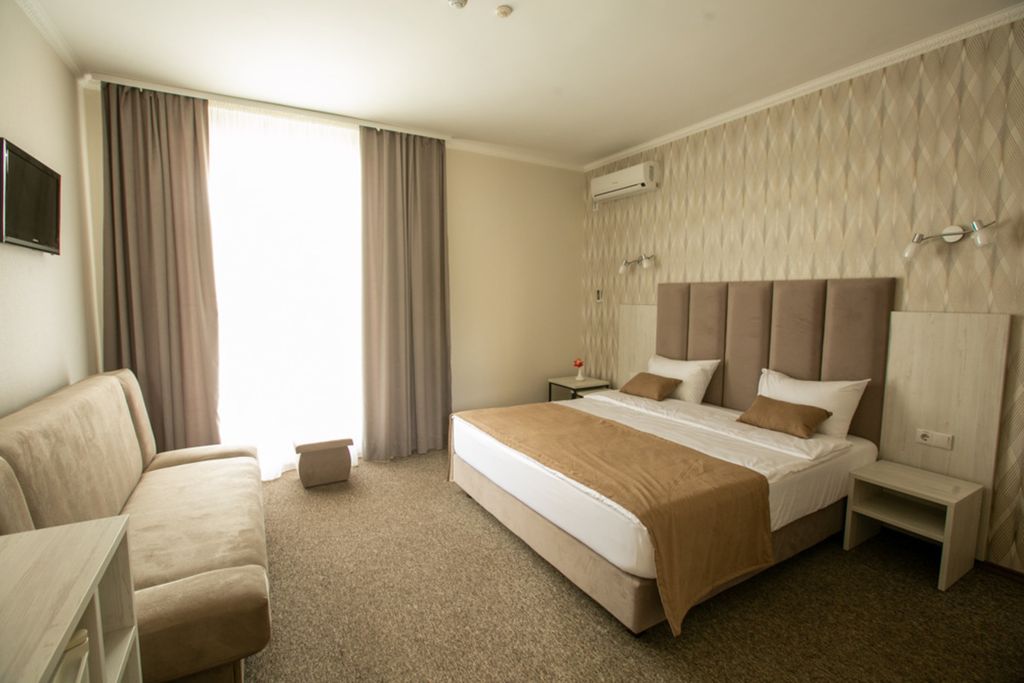 Двухместный номер с 2 отдельными кроватями полулюкс без балкона