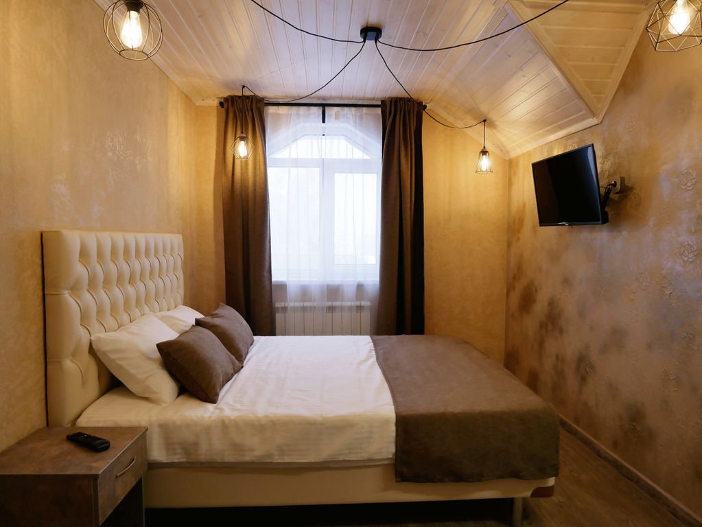 Апартаменты люкс с сауной и гидромассажной ванной